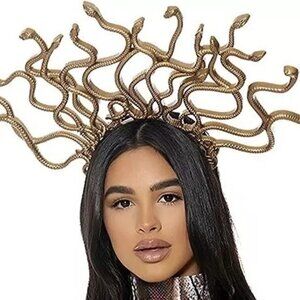 Medusa Snake Headpiece Headband Costume Accessory